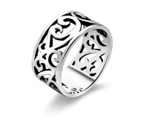 Silver Ring Carve Style XTR-02
